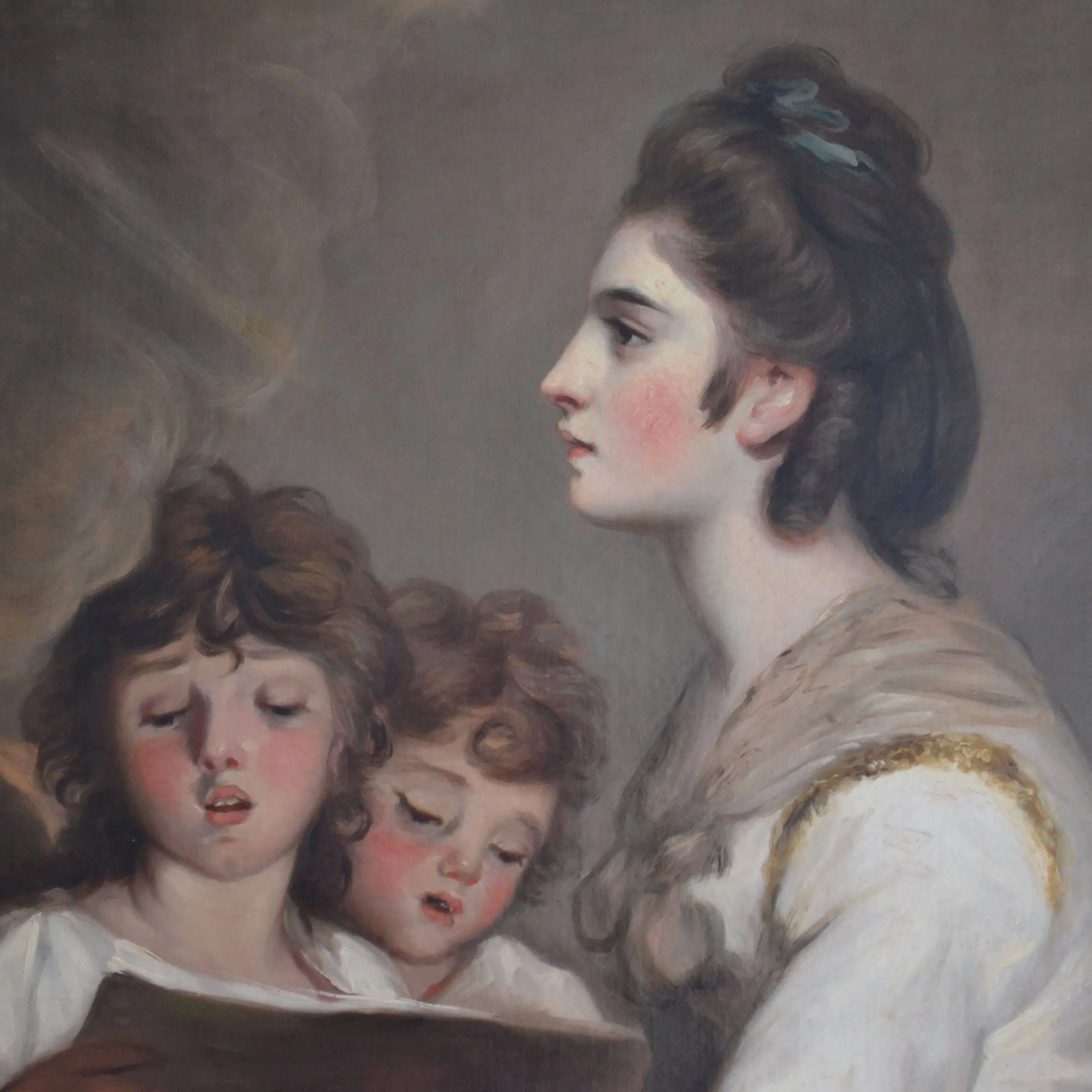 Elizabeth Sheridan as St Cecilia