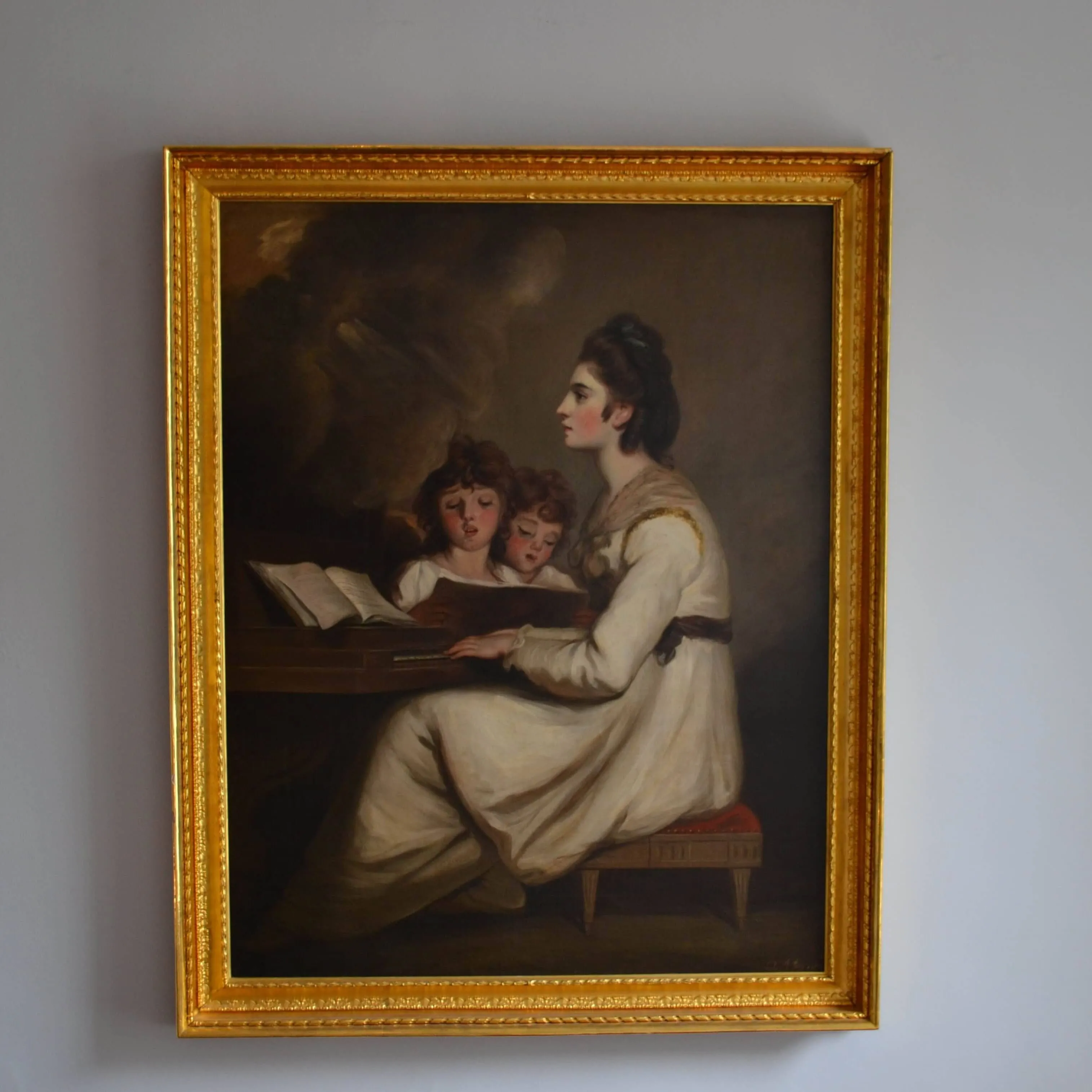 Elizabeth Sheridan as St Cecilia